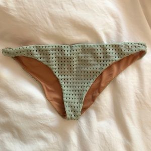 Acacia Swimwear Mesh Bottoms Small Tidepool
